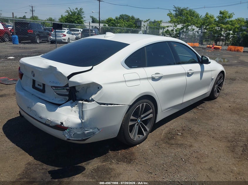Vin: wba4j1c06lcd51885, lot: 46170586, bmw 430i gran coupe 20204