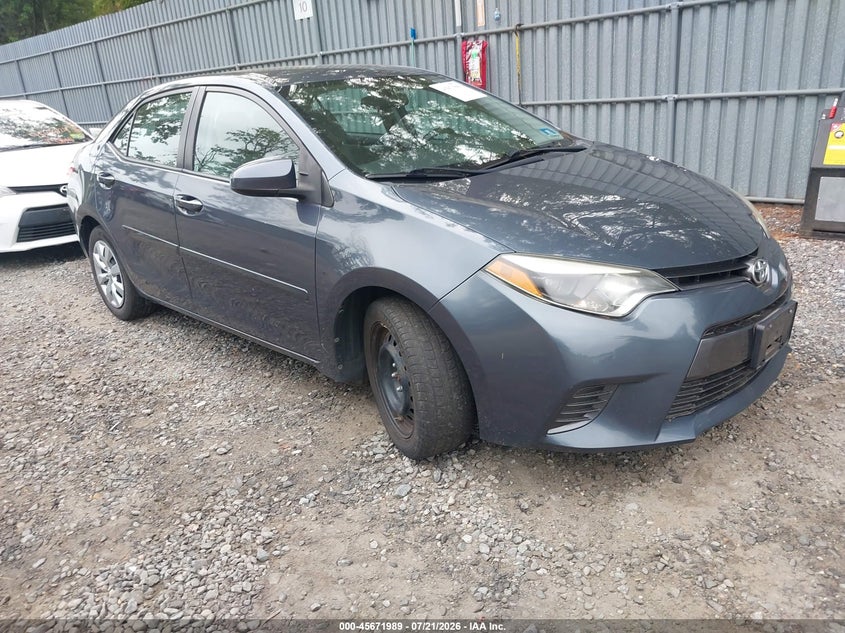 2015 TOYOTA COROLLA auction photo 1