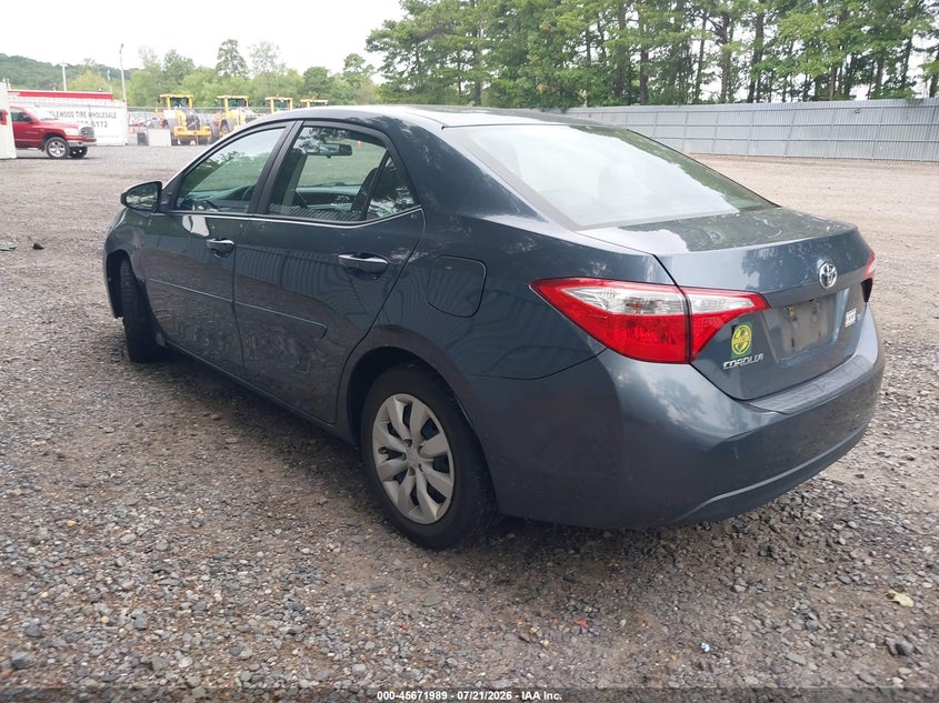 2015 TOYOTA COROLLA auction photo 3