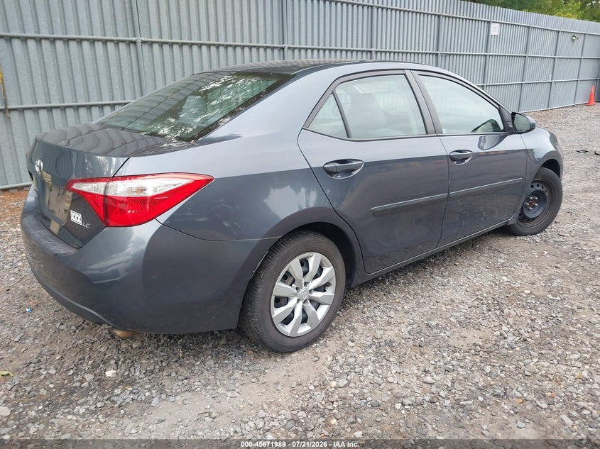 2015 TOYOTA COROLLA auction photo 4