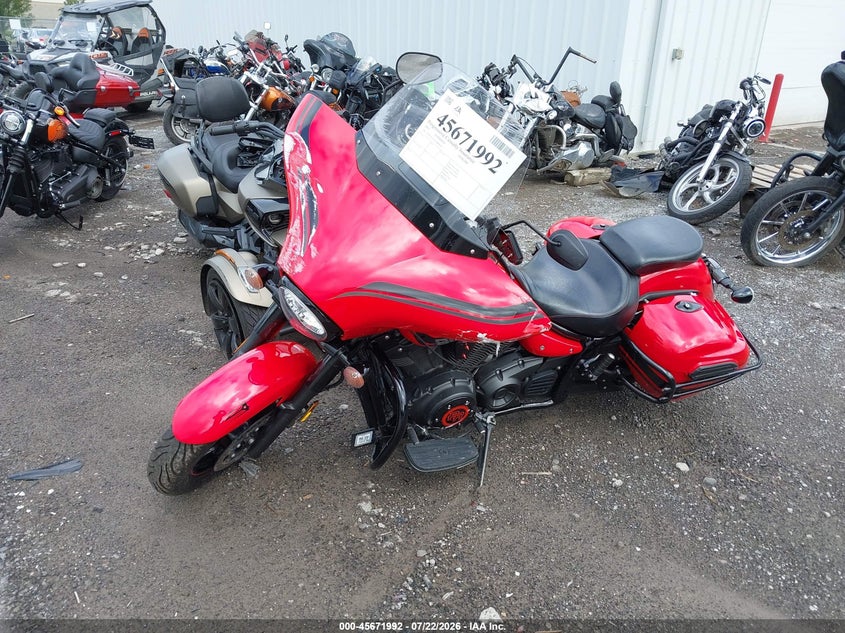 2015 YAMAHA XVS1300 auction photo 2