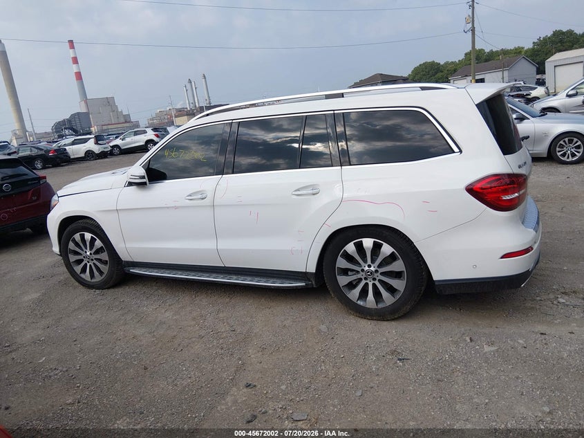 2019 Mercedes-Benz Gls 450 4Matic VIN: 4JGDF6EE4KB228531 Lot: 45672002