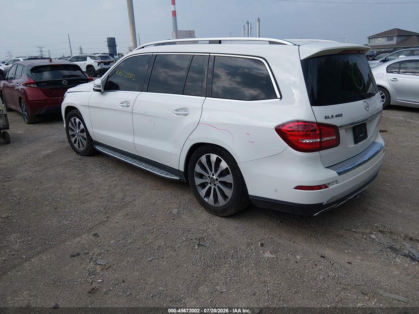 2019 Mercedes-Benz Gls 450 4Matic VIN: 4JGDF6EE4KB228531 Lot: 45672002
