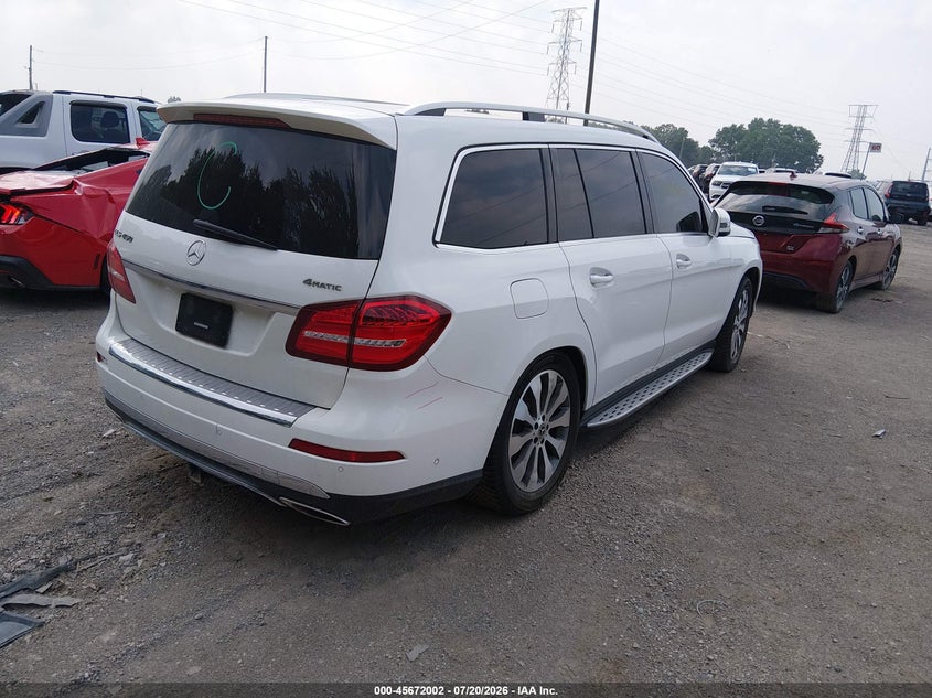 2019 Mercedes-Benz Gls 450 4Matic VIN: 4JGDF6EE4KB228531 Lot: 45672002
