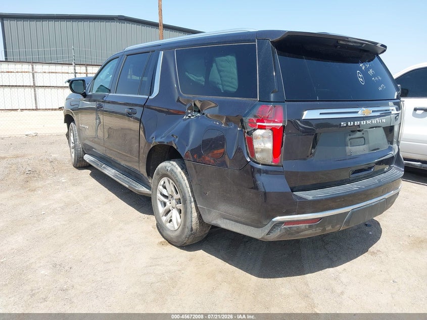 Vin: 1gnscckd1nr167043, lot: 46170608, chevrolet suburban 2wd lt 20223
