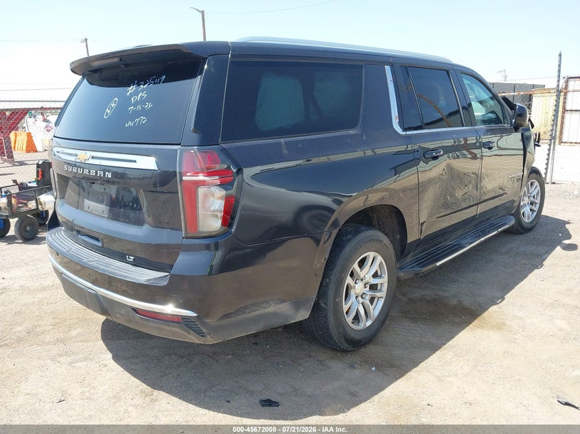 Vin: 1gnscckd1nr167043, lot: 46170608, chevrolet suburban 2wd lt 20224