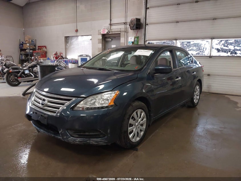Vin: 3n1ab7ap3el618655, lot: 46170609, nissan sentra sv 20142