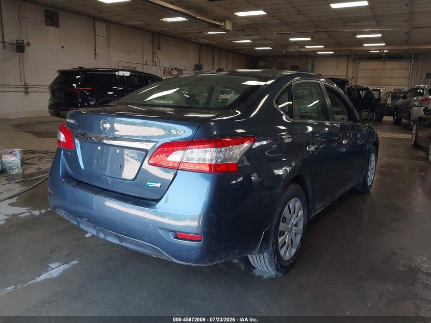 Vin: 3n1ab7ap3el618655, lot: 46170609, nissan sentra sv 20144