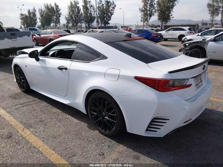 Vin: jthhe5bc4f5001395, lot: 46170611, lexus rc 350 20153