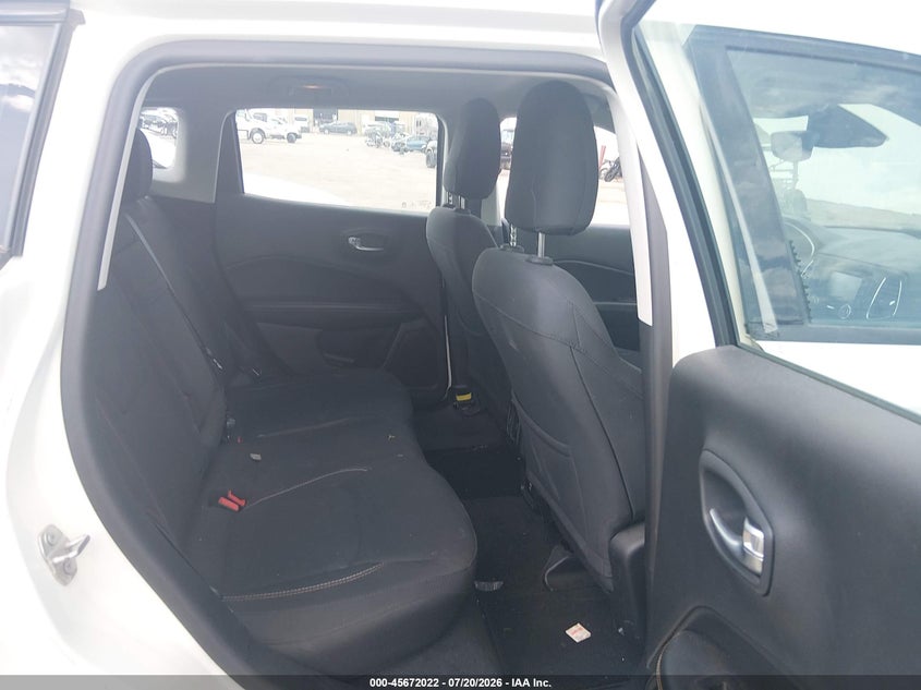 2017 Jeep Compass Sport VIN: 3C4NJCAB7HT652231 Lot: 45672022