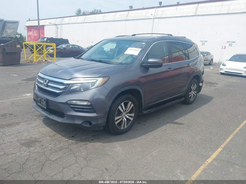 2016 Honda Pilot Ex-L VIN: 5FNYF6H50GB111681 Lot: 45672032