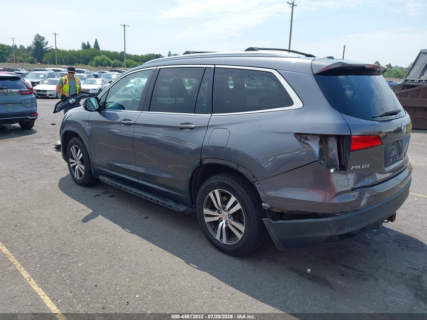 2016 Honda Pilot Ex-L VIN: 5FNYF6H50GB111681 Lot: 45672032