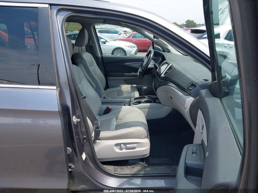 2016 Honda Pilot Ex-L VIN: 5FNYF6H50GB111681 Lot: 45672032