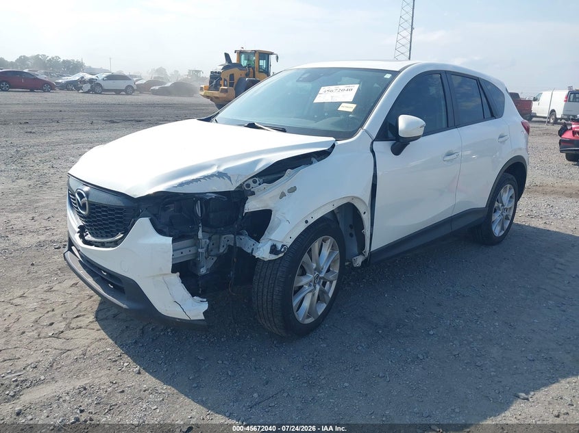 Vin: jm3ke4dyxf0528663, lot: 46170640, mazda cx-5 grand touring 20152