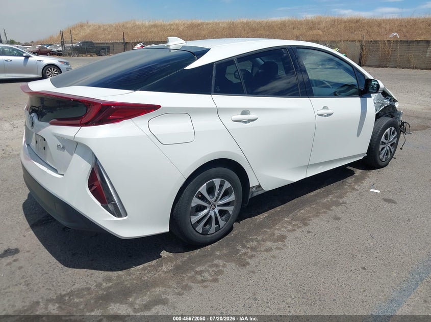 2020 Toyota Prius Prime Xle VIN: JTDKARFP0L3139420 Lot: 45672050