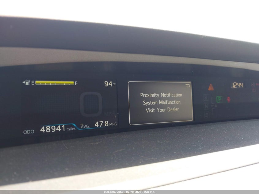 2020 Toyota Prius Prime Xle VIN: JTDKARFP0L3139420 Lot: 45672050