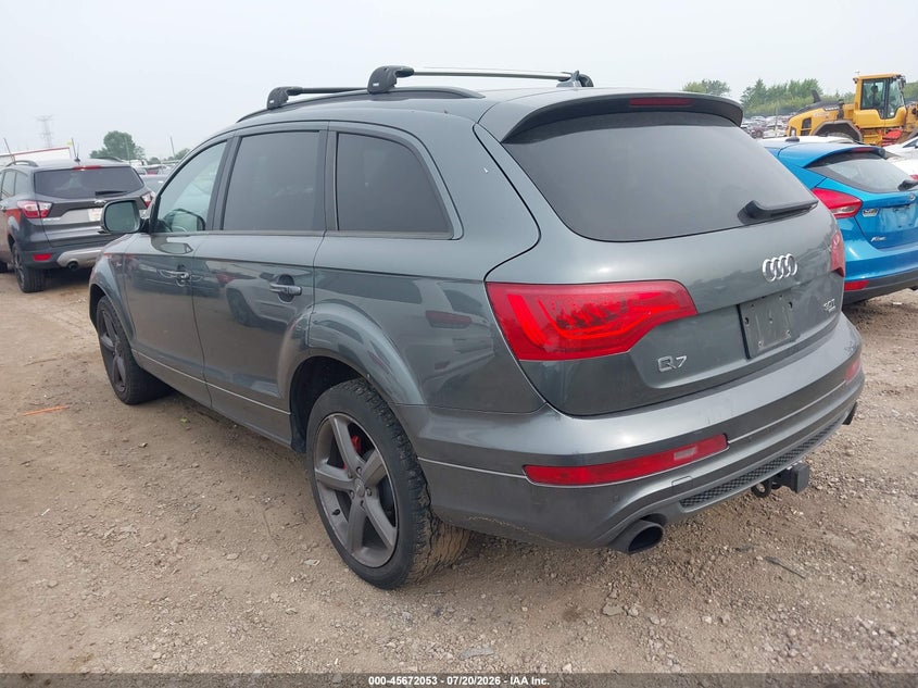 Vin: wa1dgafe5fd006202, lot: 46170653, audi q7 3.0t s line prestige 20153