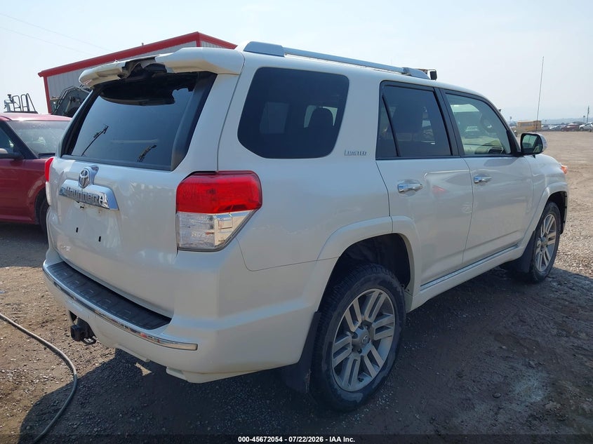 Vin: jtebu5jr8d5133794, lot: 46170654, toyota 4runner limited 20134
