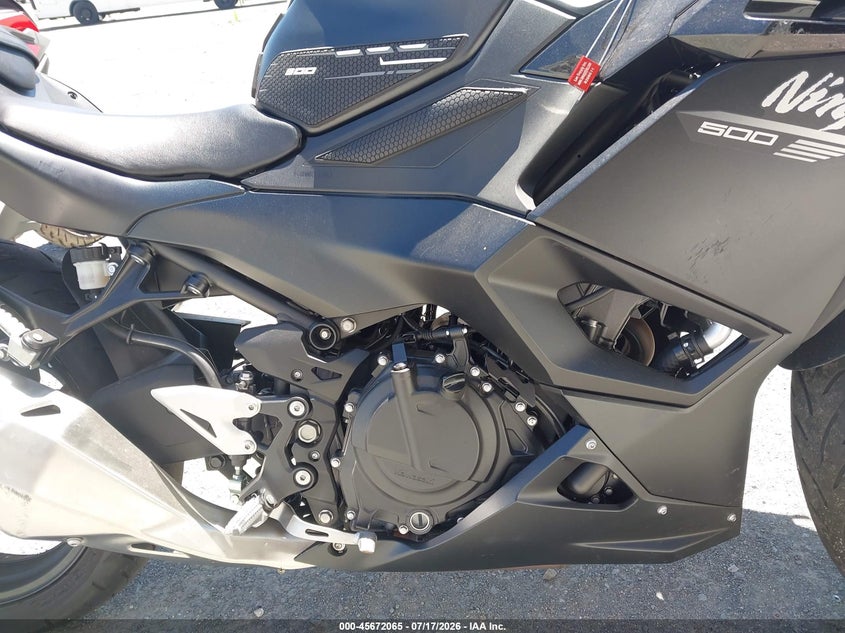 2026 Kawasaki Ex500 H VIN: ML5EXGH17TDA73464 Lot: 45672065