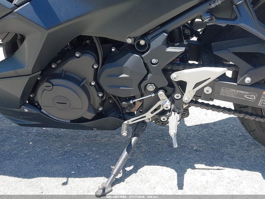 2026 Kawasaki Ex500 H VIN: ML5EXGH17TDA73464 Lot: 45672065