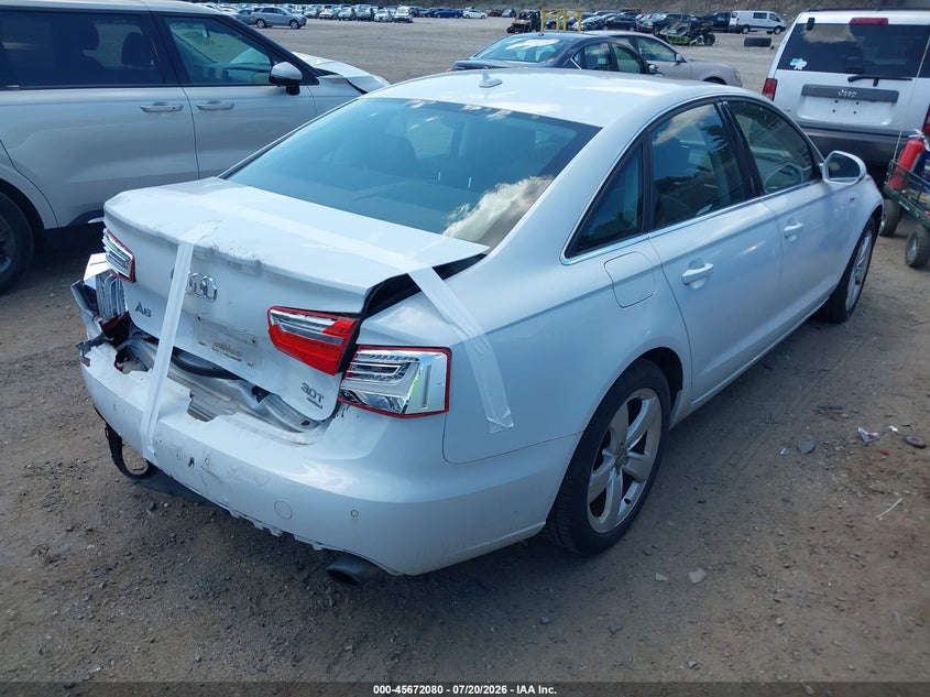 Vin: wauggafc4cn045013, lot: 46170680, audi a6 3.0t premium plus 20124