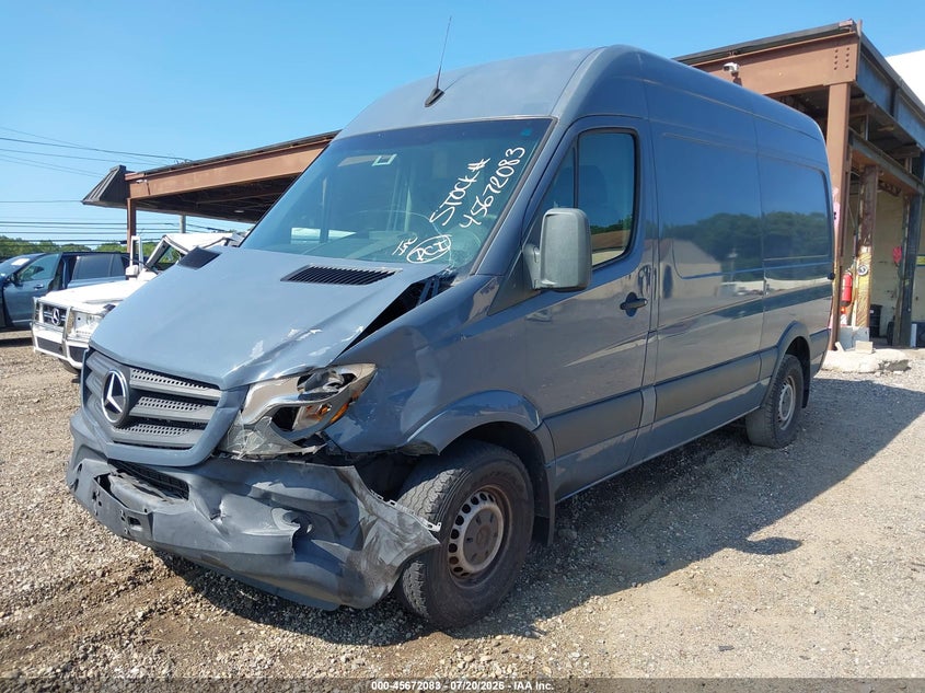 2018 Mercedes-Benz Sprinter, Удар спереди, IAAI, VIN WD3PE7CDXJP647080 — фото 2