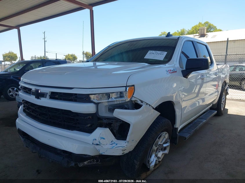 Vin: 2gcudeed7n1516141, lot: 46170703, chevrolet silverado 1500 4wd  short bed rst 20222