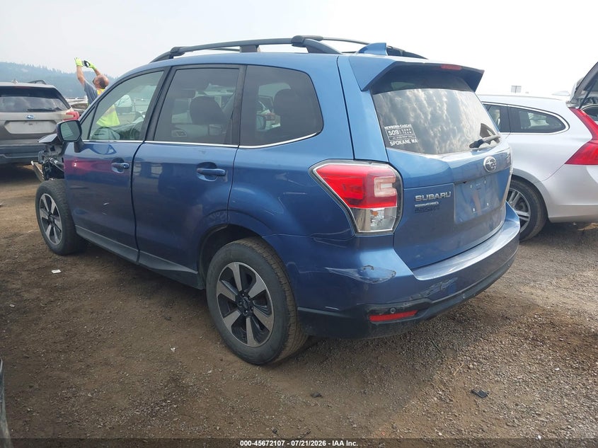 Vin: jf2sjarcxjh518436, lot: 46170707, subaru forester 2.5i limited 20183