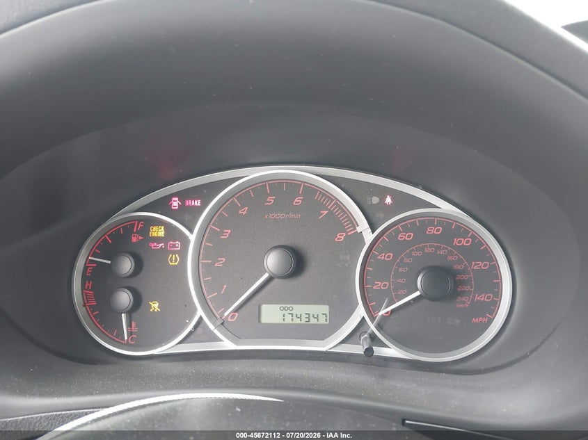 2009 Subaru Impreza Wrx VIN: JF1GE76629G501809 Lot: 45672112