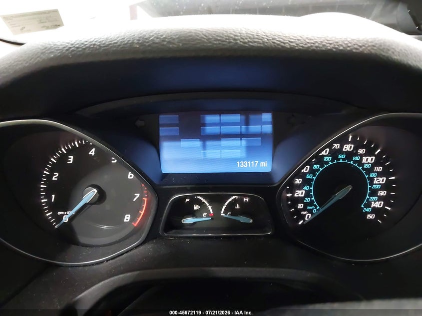 2012 Ford Focus Se VIN: 1FAHP3K2XCL433798 Lot: 45672119