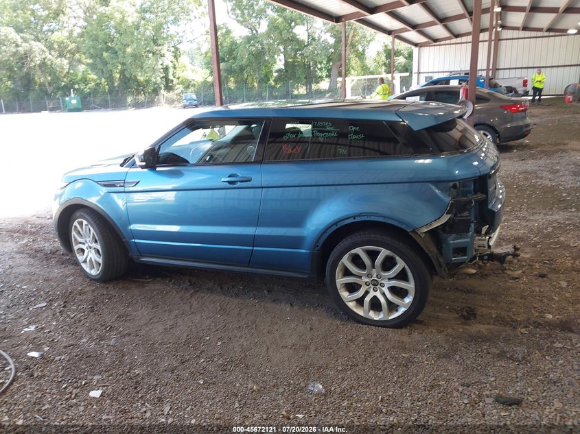 2013 Land Rover Range Rover Evoque Pure Plus VIN: SALVT1BG6DH728631 Lot: 45672121