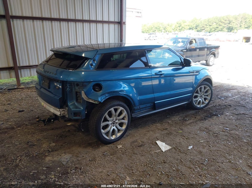 Vin: salvt1bg6dh728631, lot: 46170721, land rover range rover evoque pure plus 20134