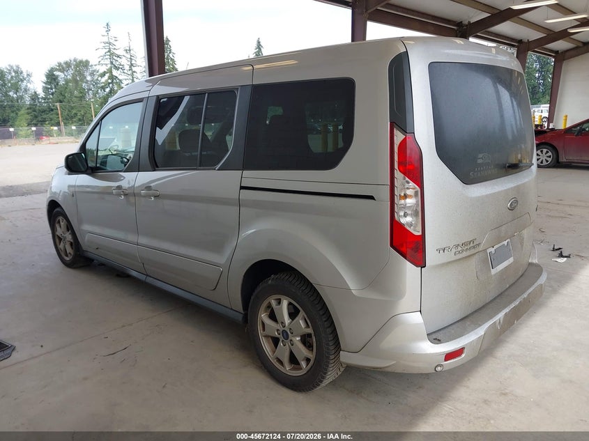 Vin: nm0ge9f74g1256829, lot: 46170724, ford transit connect xlt 20163