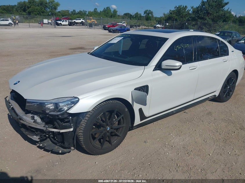 Vin: wba7j2c56jb246262, lot: 46170725, bmw 740e xdrive iperformance 20182