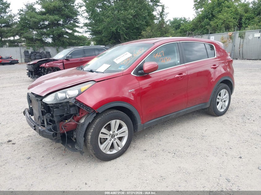 2018 Kia Sportage Lx VIN: KNDPMCAC0J7332364 Lot: 45672130