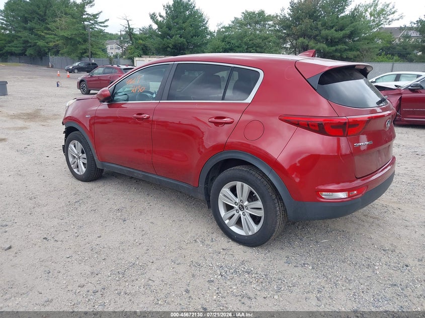 2018 Kia Sportage Lx VIN: KNDPMCAC0J7332364 Lot: 45672130