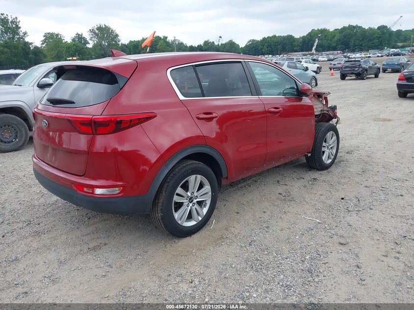 2018 Kia Sportage Lx VIN: KNDPMCAC0J7332364 Lot: 45672130