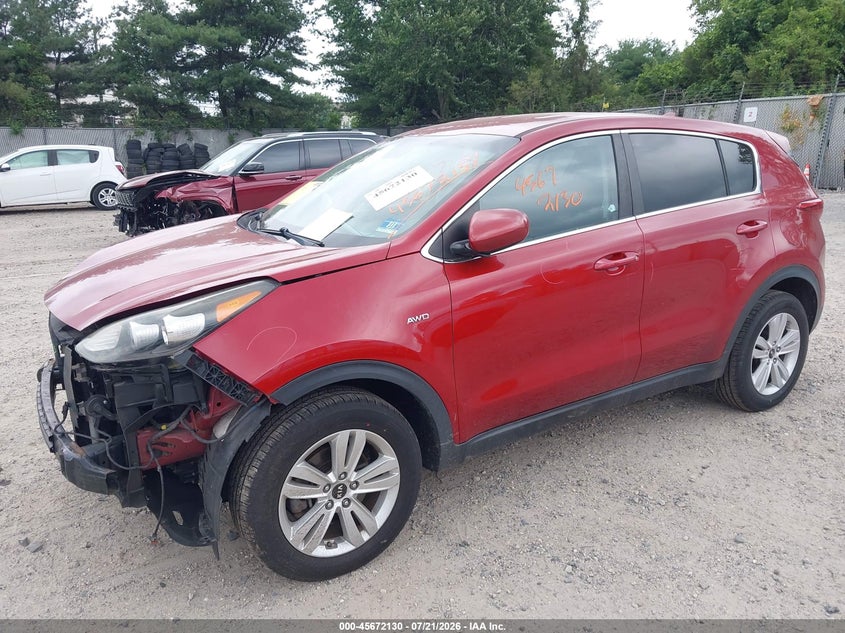 2018 Kia Sportage Lx VIN: KNDPMCAC0J7332364 Lot: 45672130