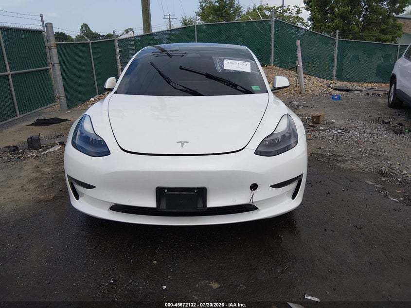 2022 Tesla Model 3 Rear-Wheel Drive VIN: 5YJ3E1EA6NF168269 Lot: 45672132