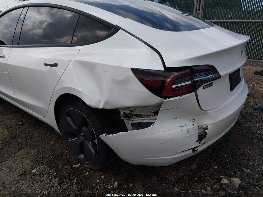 2022 Tesla Model 3 Rear-Wheel Drive VIN: 5YJ3E1EA6NF168269 Lot: 45672132