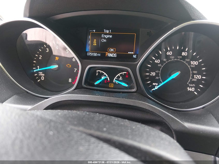 2017 Ford Escape Se VIN: 1FMCU9GD8HUB02550 Lot: 45672136