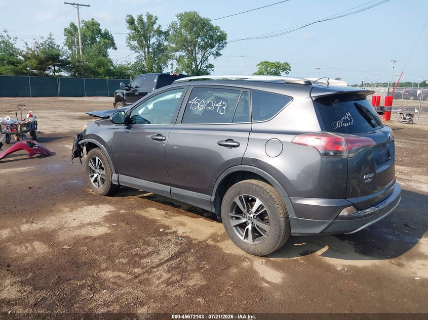 2016 Toyota Rav4 Xle VIN: 2T3WFREV4GW267830 Lot: 45672143
