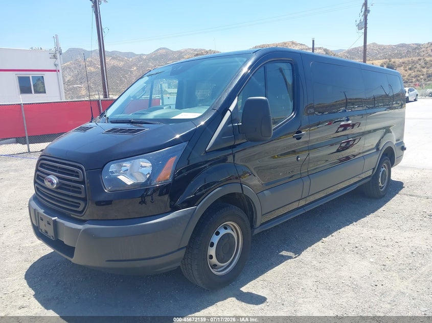 Vin: 1fbzx2zm1jka99863, lot: 46170759, ford transit-350 xl 20182