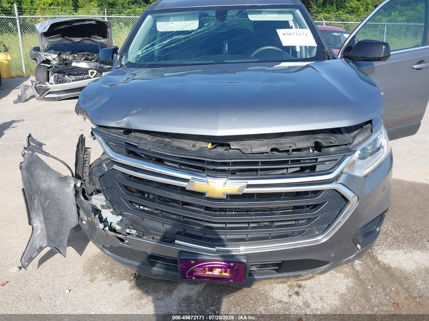 2020 Chevrolet Traverse Fwd Ls VIN: 1GNERFKW8LJ115354 Lot: 45672171