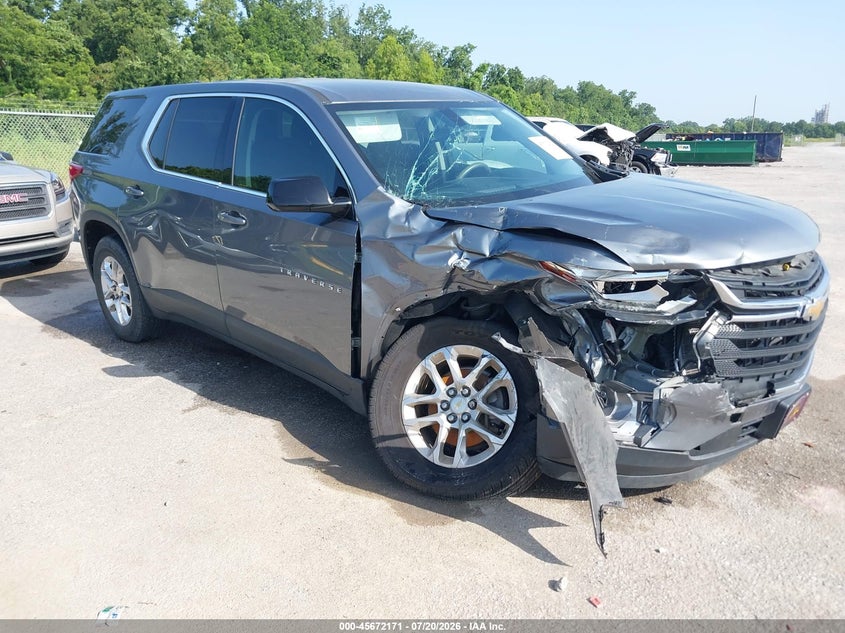 2020 Chevrolet Traverse Fwd Ls VIN: 1GNERFKW8LJ115354 Lot: 45672171