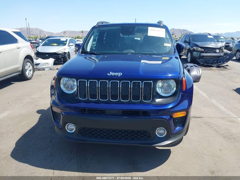 2020 Jeep Renegade Latitude Fwd VIN: ZACNJABB6LPL86040 Lot: 45672177