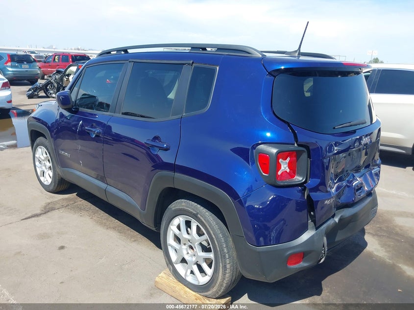 2020 Jeep Renegade Latitude Fwd VIN: ZACNJABB6LPL86040 Lot: 45672177