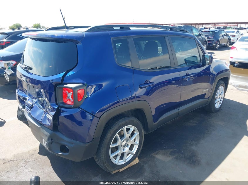 2020 Jeep Renegade Latitude Fwd VIN: ZACNJABB6LPL86040 Lot: 45672177