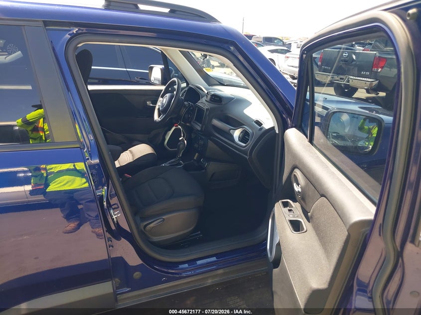 2020 Jeep Renegade Latitude Fwd VIN: ZACNJABB6LPL86040 Lot: 45672177