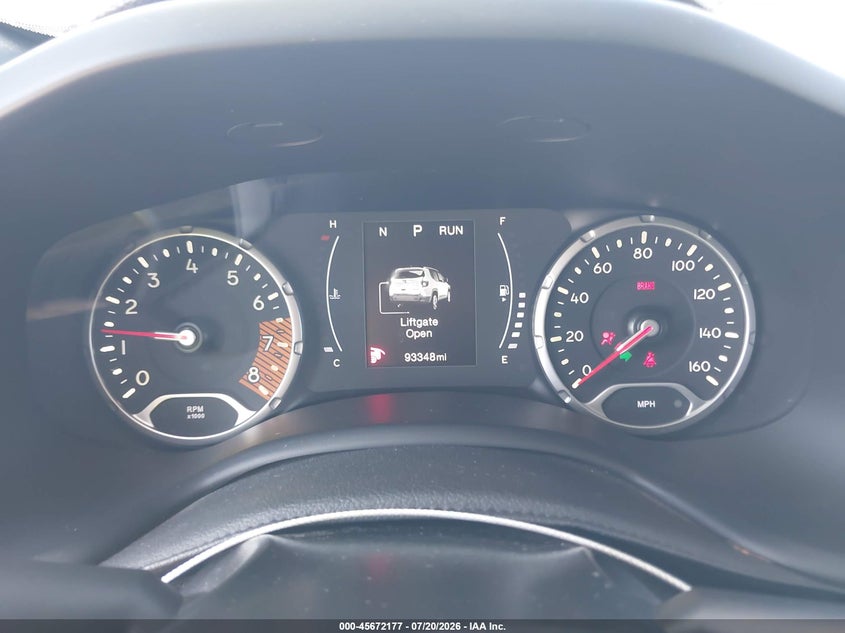 2020 Jeep Renegade Latitude Fwd VIN: ZACNJABB6LPL86040 Lot: 45672177